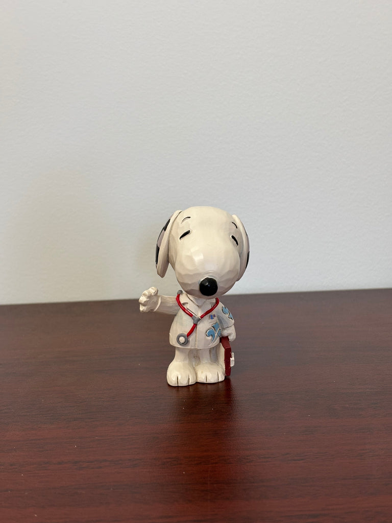 Peanuts by Jim Shore - Snoopy Medical Pro Mini Figurine
