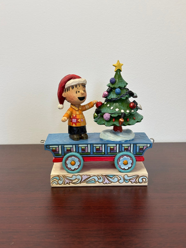 Peanuts By Jim Shore - Christmas Train Engine - All Aglow (Car)