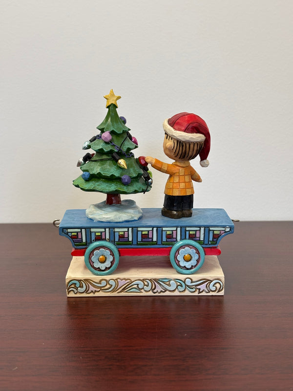 Peanuts By Jim Shore - Christmas Train Engine - All Aglow (Car)