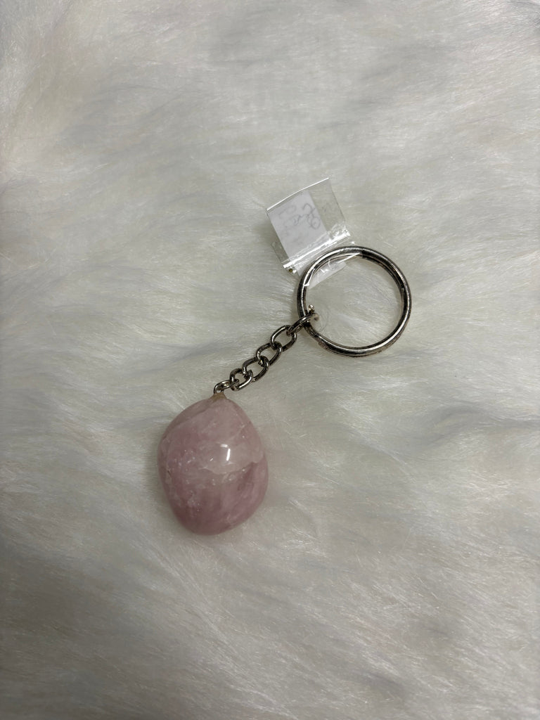 Rose Quartz Keychains