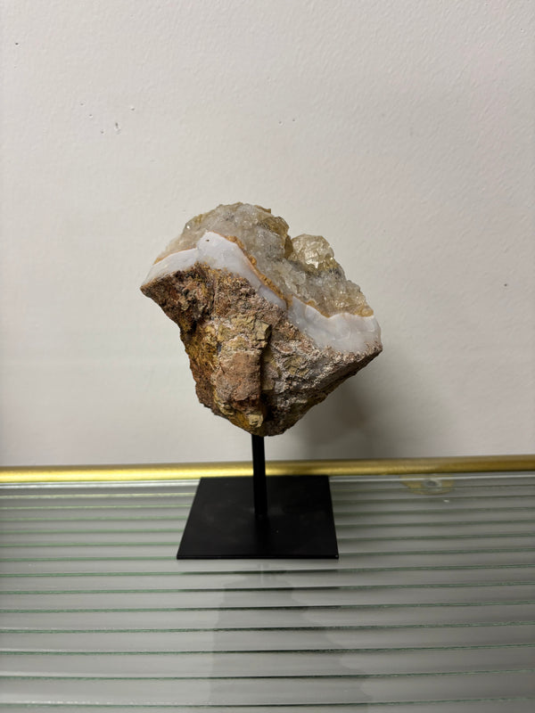 Citrine on Metal Stand