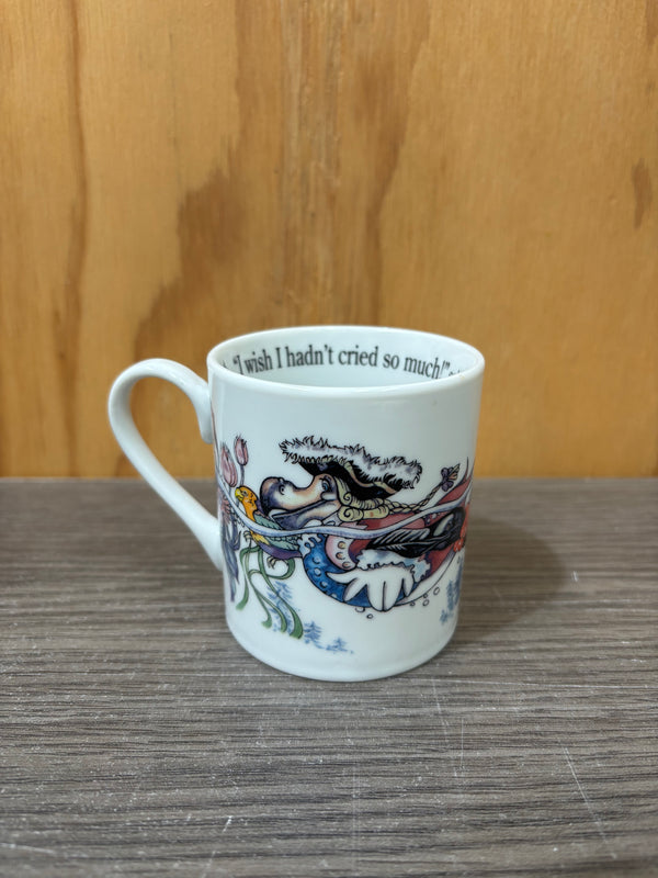 Cardew Design Alice In Wonderland Alice Swimming Cup & Saucer