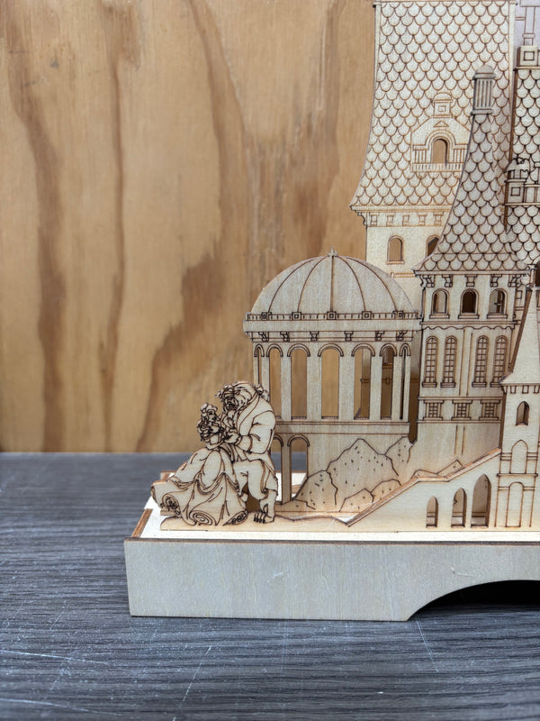 Department 56 Disney – 41cm Beast’s Illuminated Castle