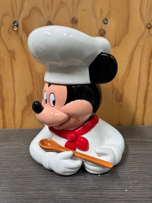 Disney Ceramics Cookie Jar - Chef Mickey Mouse