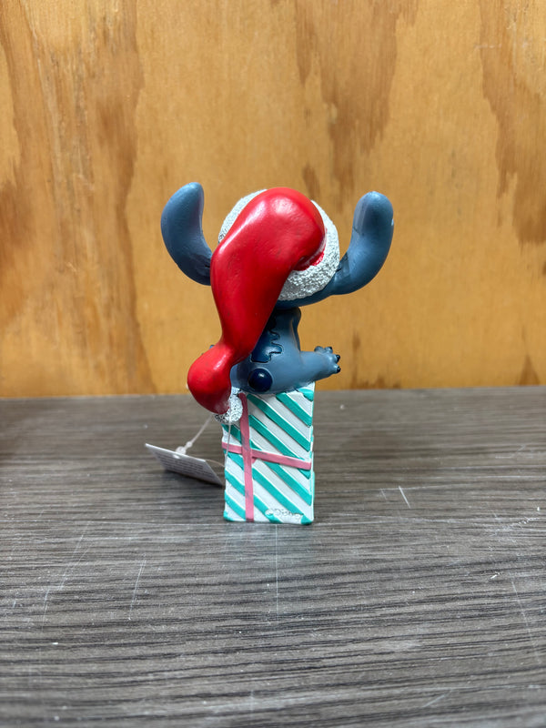 Disney Christmas By Widdop and Co Hanging Ornament - Stitch on Present Ornament