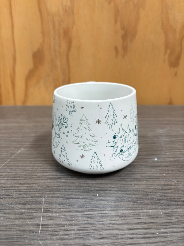 Disney Christmas by Widdop and Co Winnie The Pooh Mug