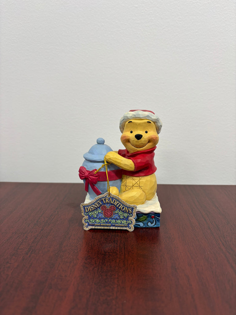 Jim Shore Disney Traditions - Winnie The Pooh Christmas - Holiday Hunny