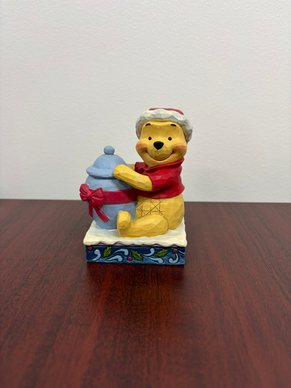 Jim Shore Disney Traditions - Winnie The Pooh Christmas - Holiday Hunny