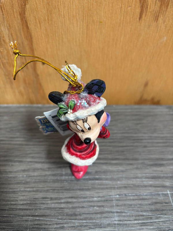 Jim Shore Disney Traditions - Minnie Mouse Sugar Coated Hanging Ornament