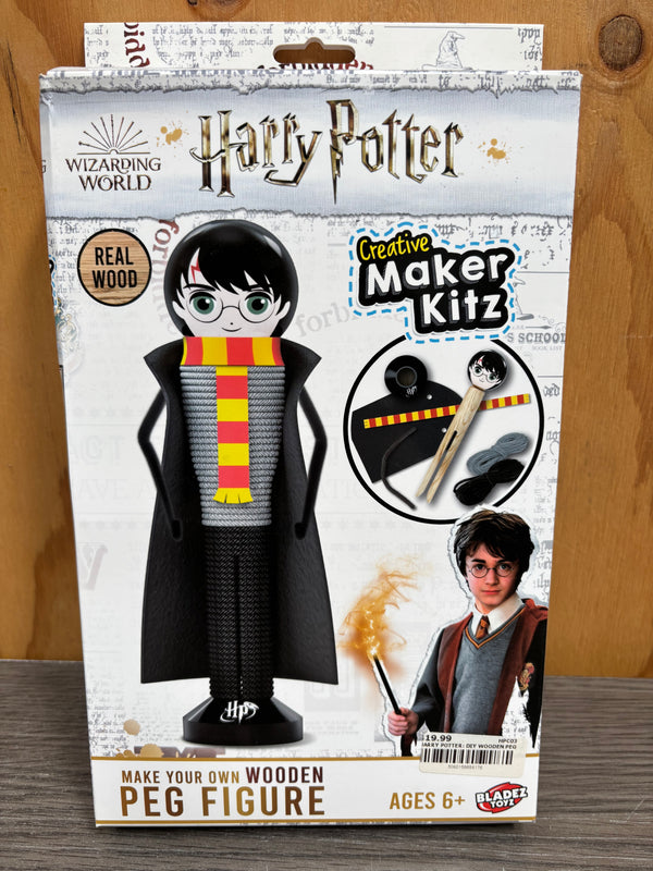Harry Potter - DIY Wooden Peg Figure Set