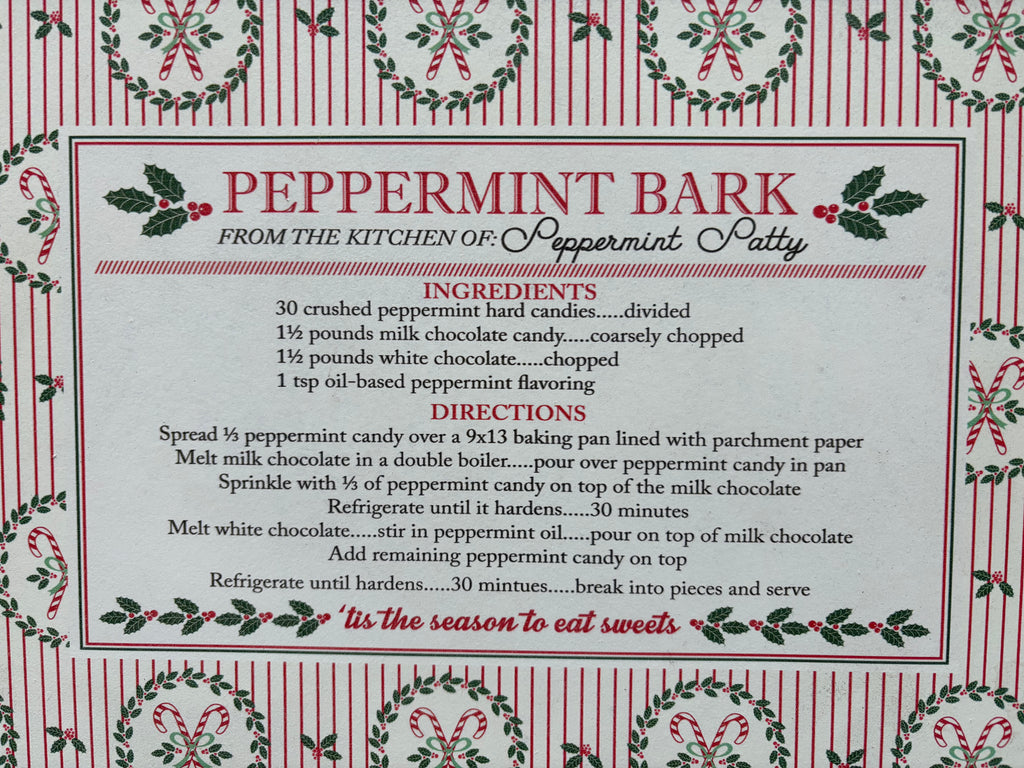 Peppermint Bark Board