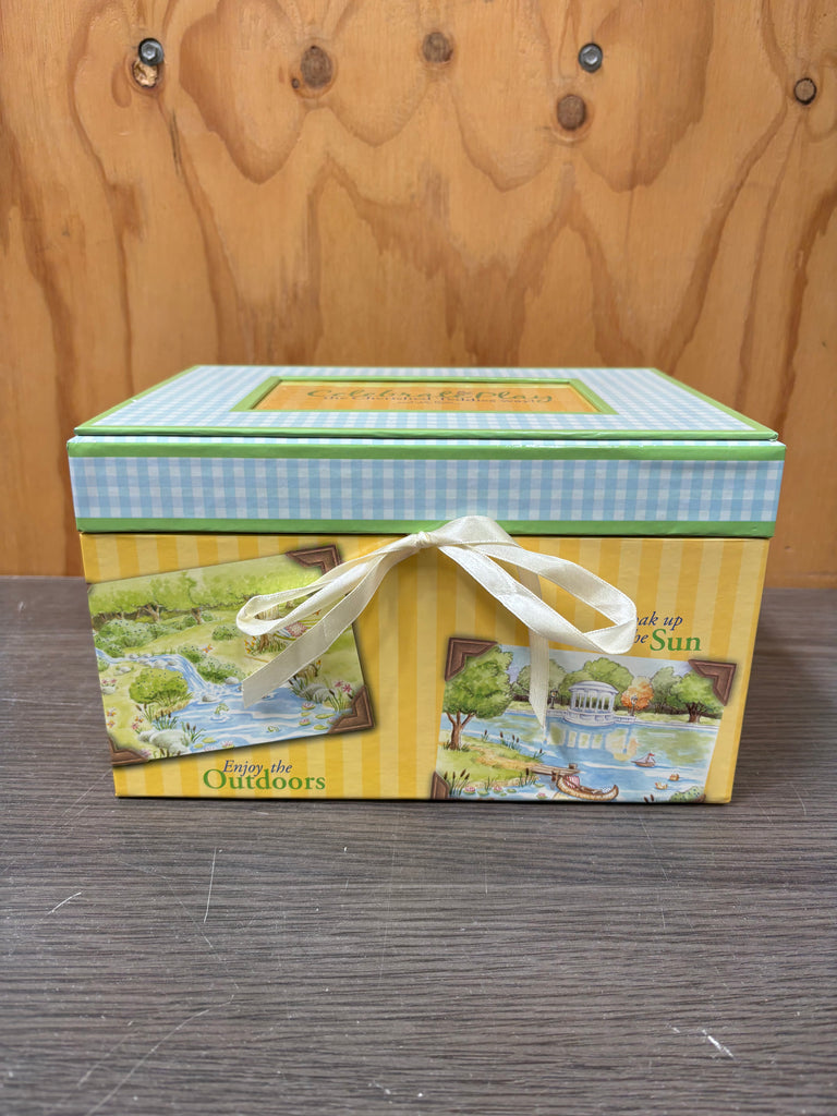 Cherished Teddies - Cardyn with Glass Sundae Bowl