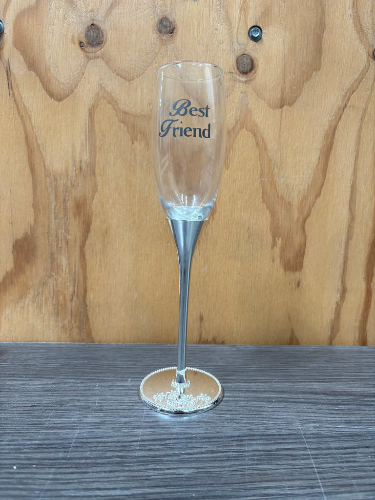 Best Friend - Champagne Glasses Red Boxes