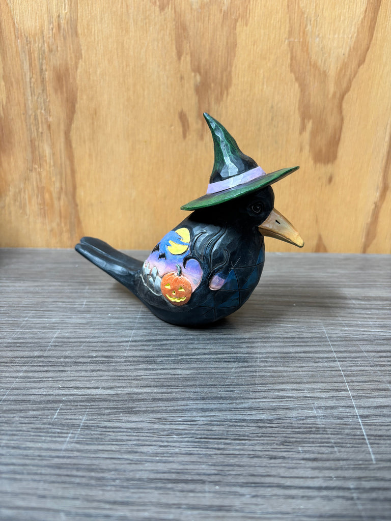 Jim Shore Heartwood Creek Halloween - Halloween Crow Pint Sized
