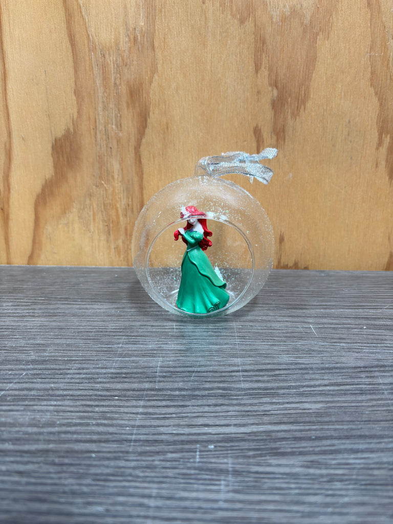 Disney Princess Ariel  3D Glass Christmas Bauble