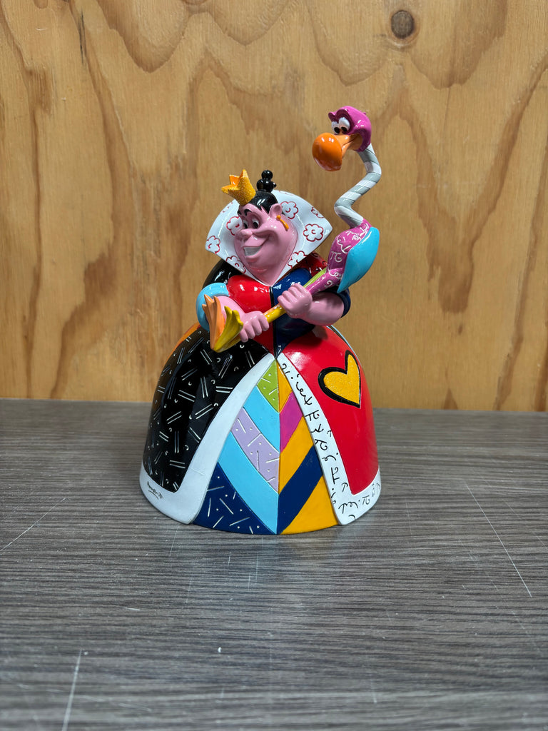 Disney Britto Queen Of Hearts 70th Anniversary Large Figurine