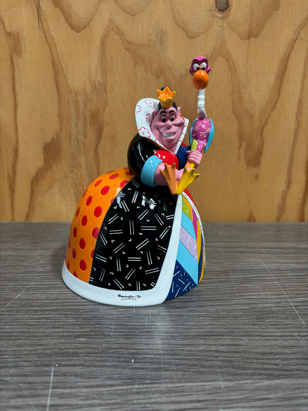 Disney Britto Queen Of Hearts 70th Anniversary Large Figurine