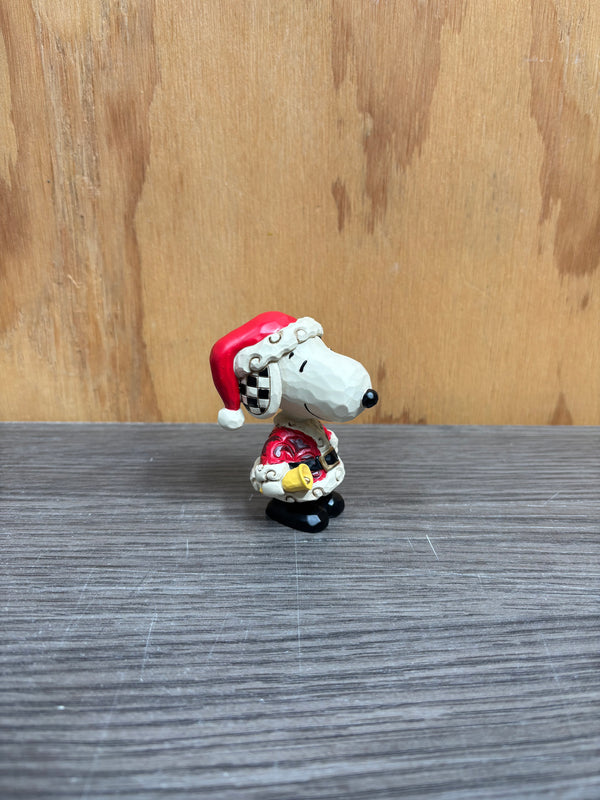 Peanuts by Jim Shore - Snoopy as Santa Mini Figurine