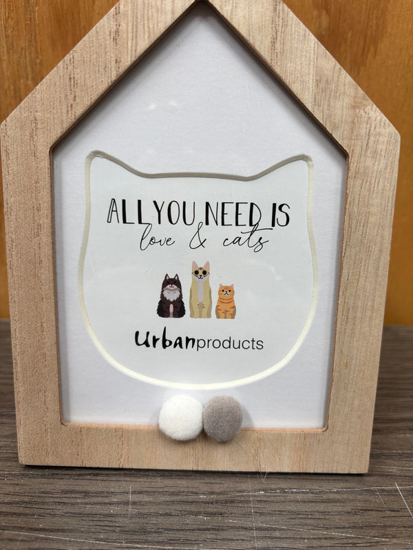 Cat Photo Frame 4x4