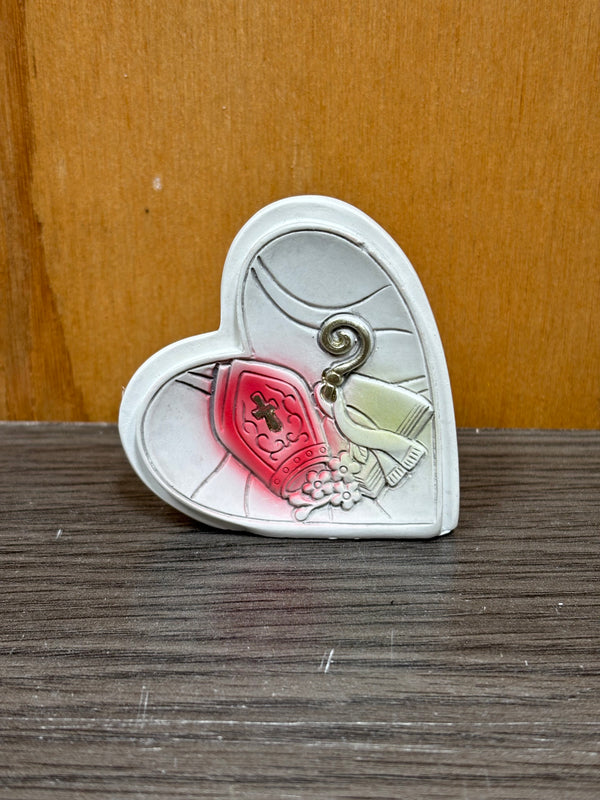 Communion Heart Cross