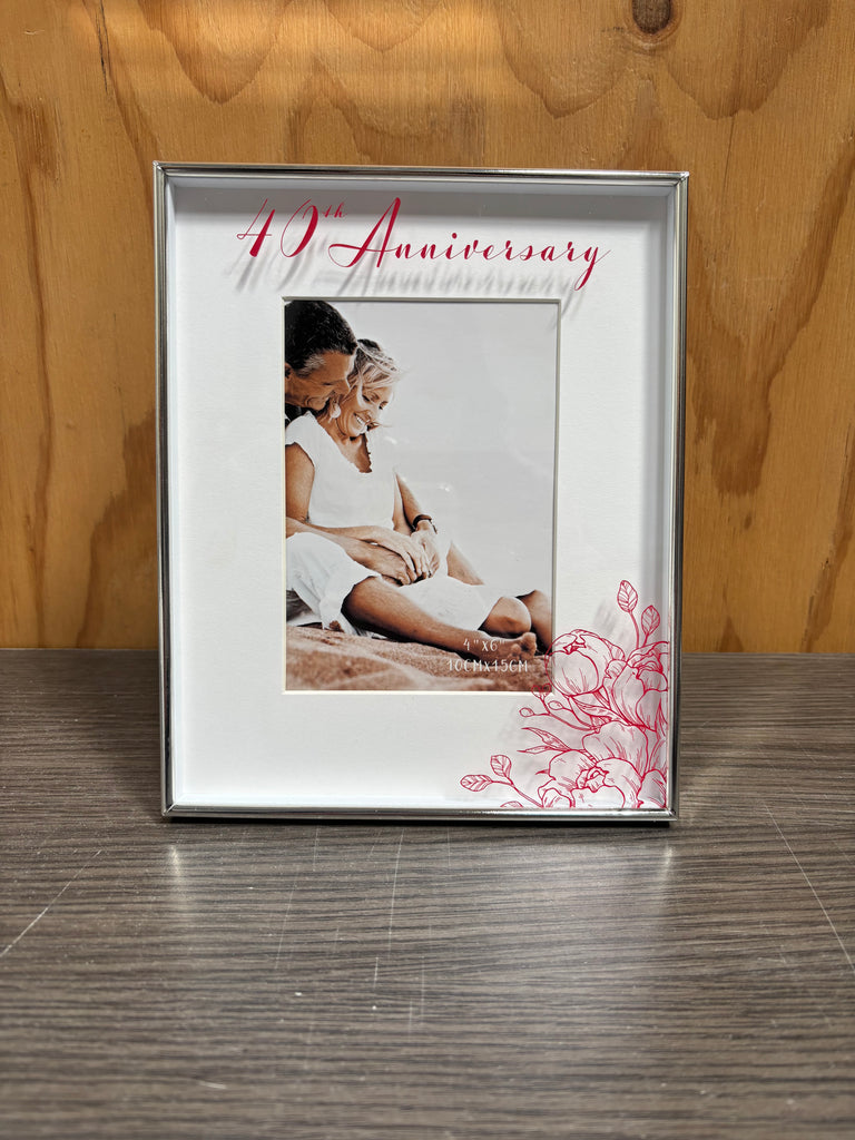 40th Anniversary 6x4 Frame