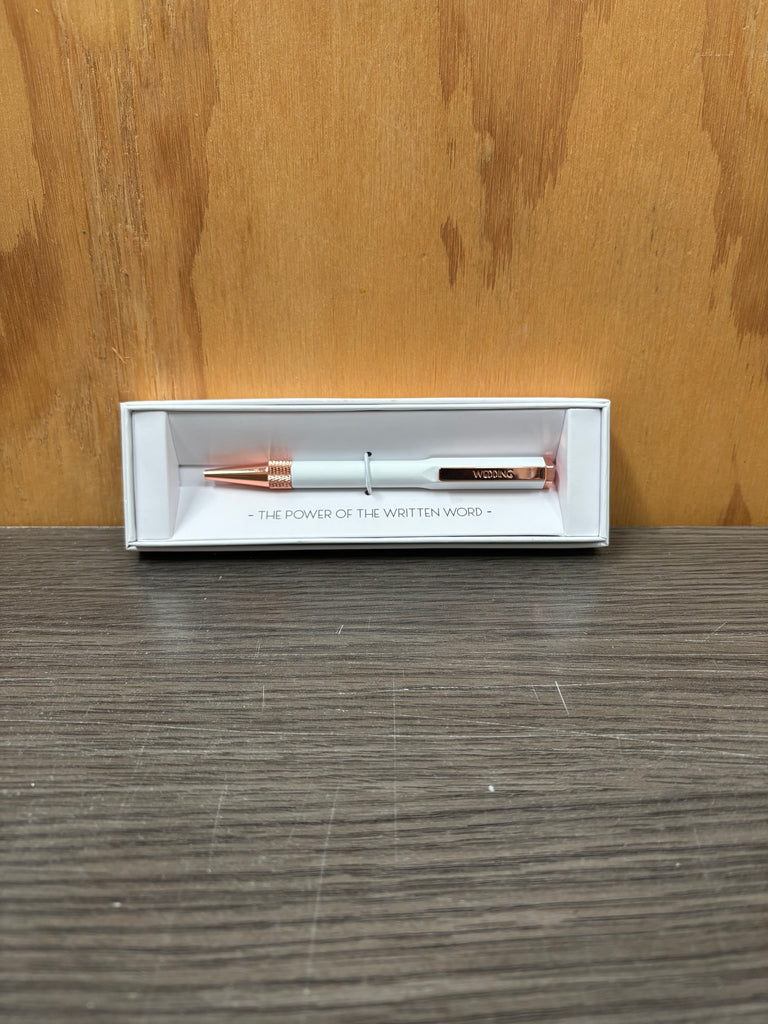 Wedding Wishes - Rose Gold Ballpoint Pen
