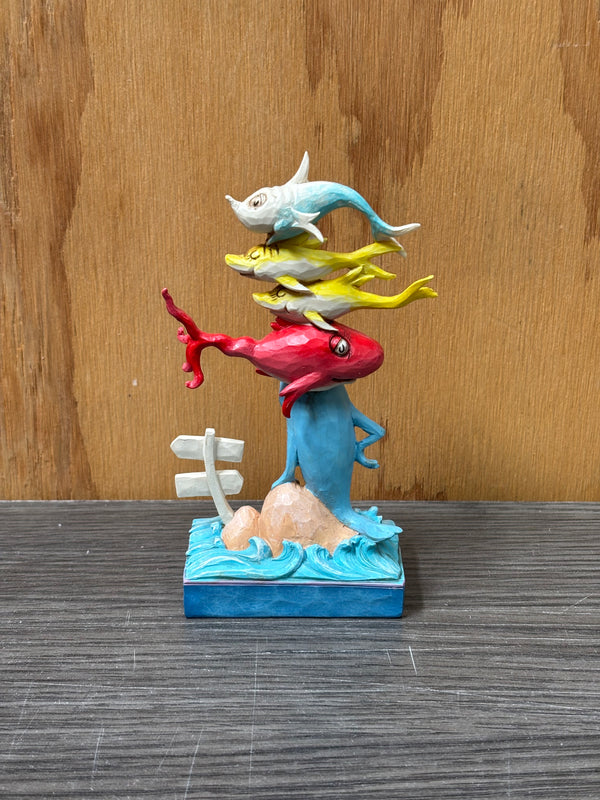 Dr Seuss by Jim Shore - One Fish, Two Fish, Red Fish, Blue Fish