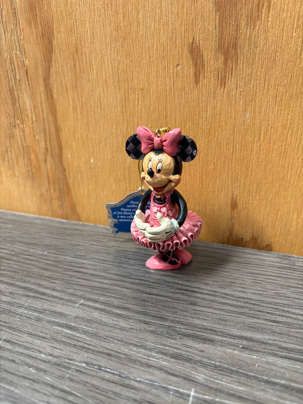 Jim Shore Disney Traditions - Minnie Mouse Nutcracker Hanging Ornament
