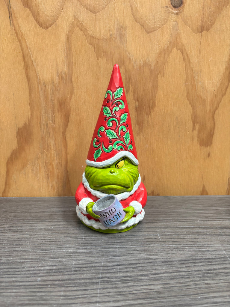 Dr Seuss The Grinch by Jim Shore - Grinch Gnome With Who Hash