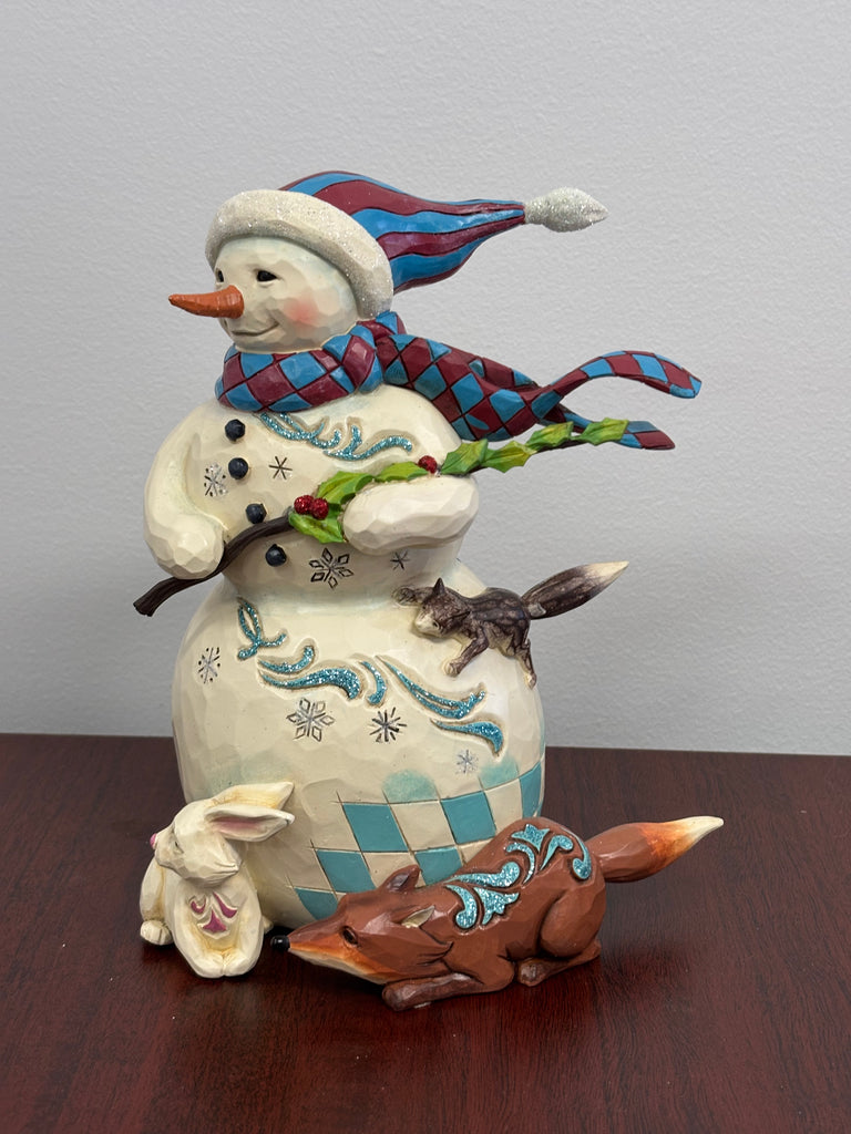 Jim Shore Heartwood Creek Winter Wonderland - Snowman
