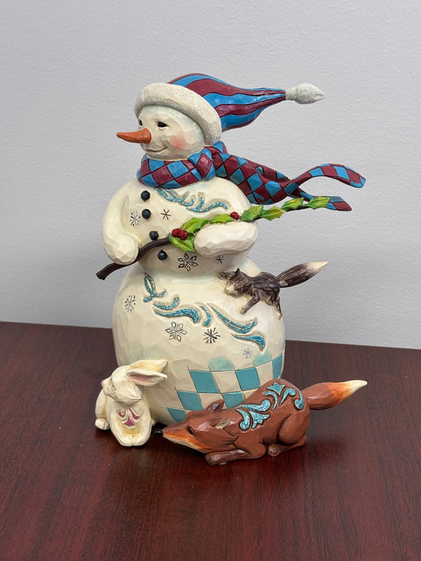 Jim Shore Heartwood Creek Winter Wonderland - Snowman