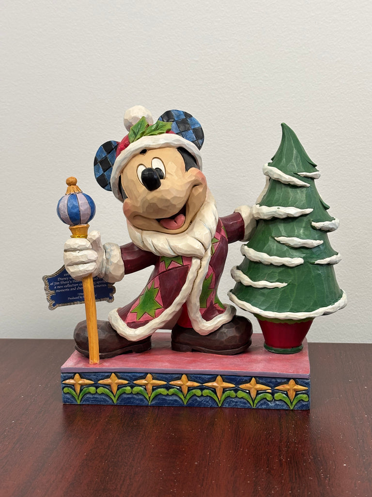 Jim Shore Disney Traditions - Mickey Mouse Father Christmas - Jolly Ol St Mick