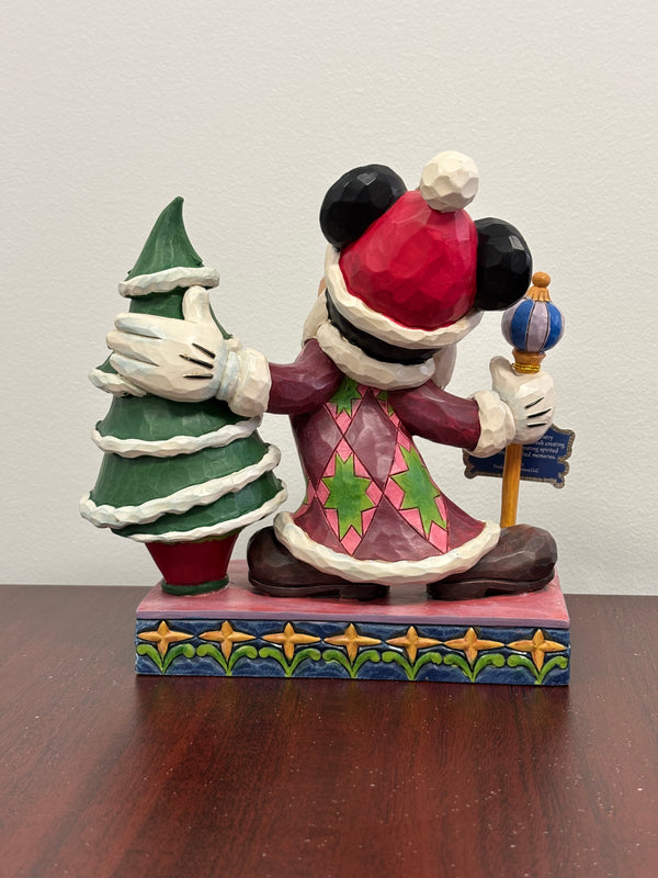 Jim Shore Disney Traditions - Mickey Mouse Father Christmas - Jolly Ol St Mick