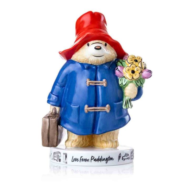 PADDINGTON FIGURINE: LOVE FROM PADDINGTON - COLOURWAY