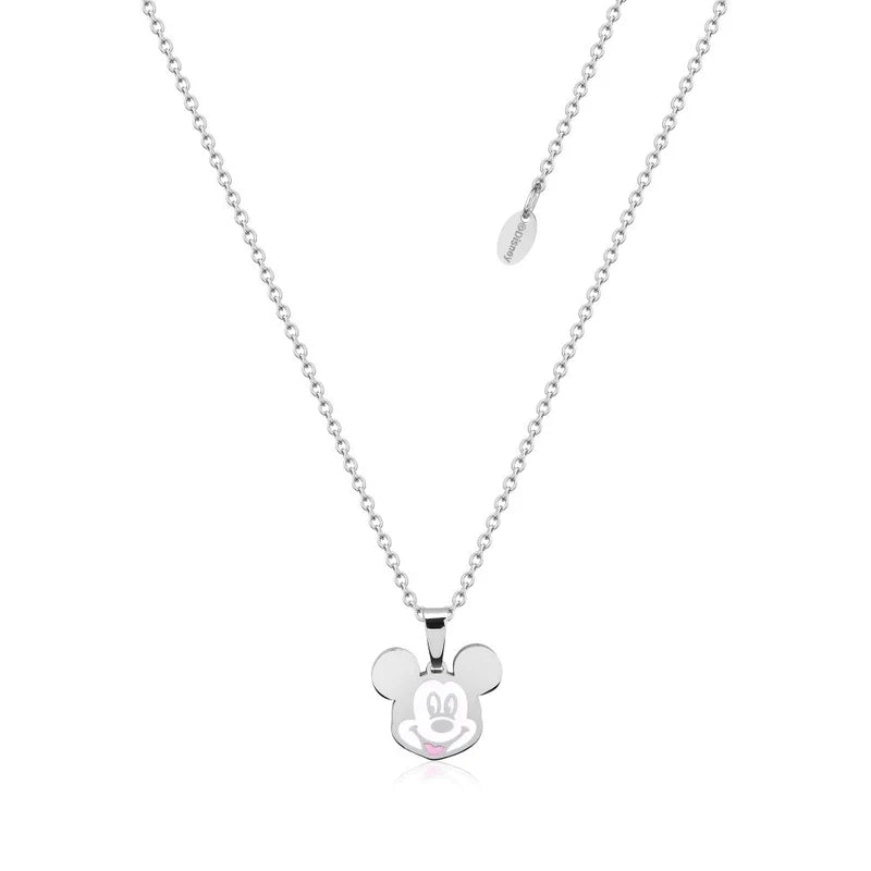 ECC Mickey Mouse Enamel Necklace