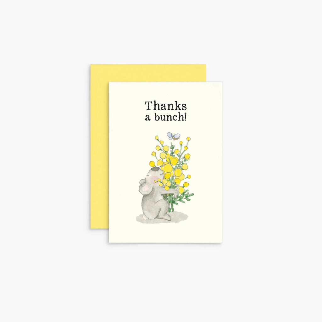 Twigseeds Mini Thank You Card