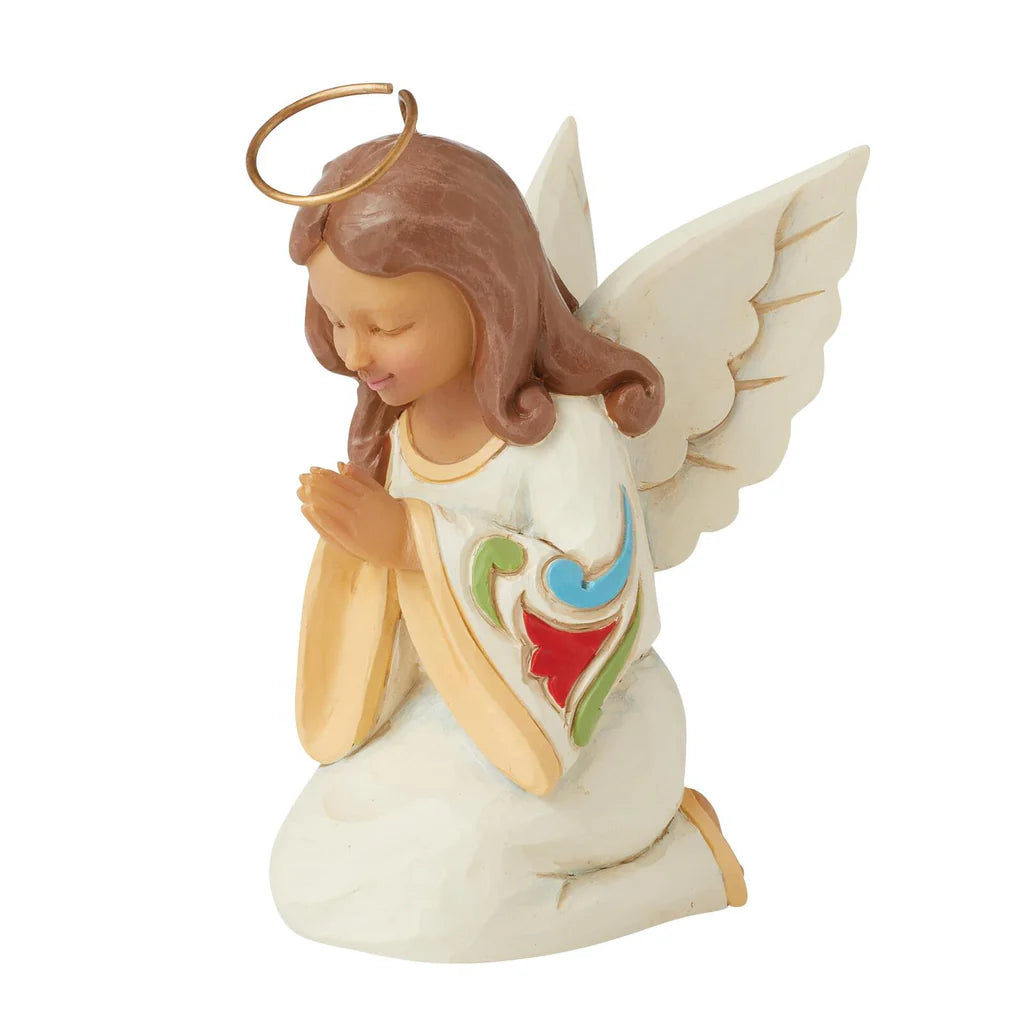 Jim Shore Heartwood Creek - 9cm/3.5" Praying Angel