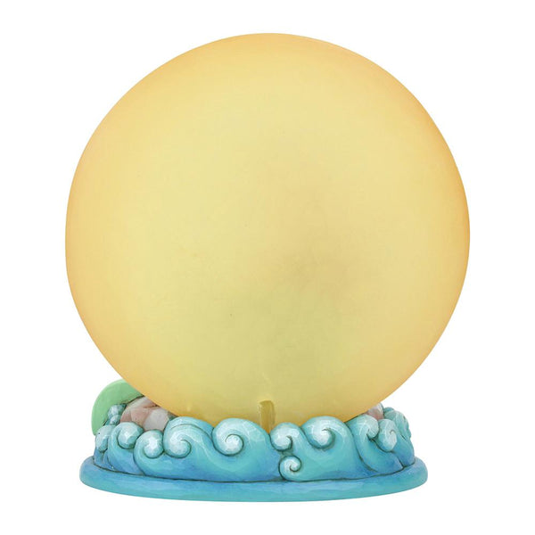 Jim Shore Disney Traditions - Ariel with Light Up Moon - Mermaid By Moonlight
