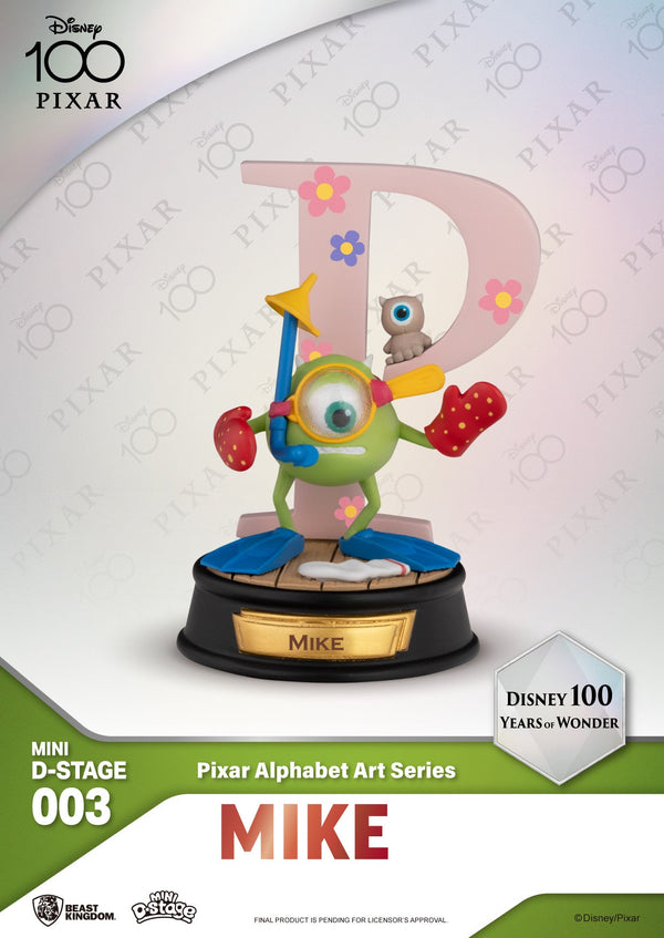 Beast Kingdom Mini D Stage Disney 100 Years of Wonder Pixar Alphabet Art Series Set (6 in the Assortment)