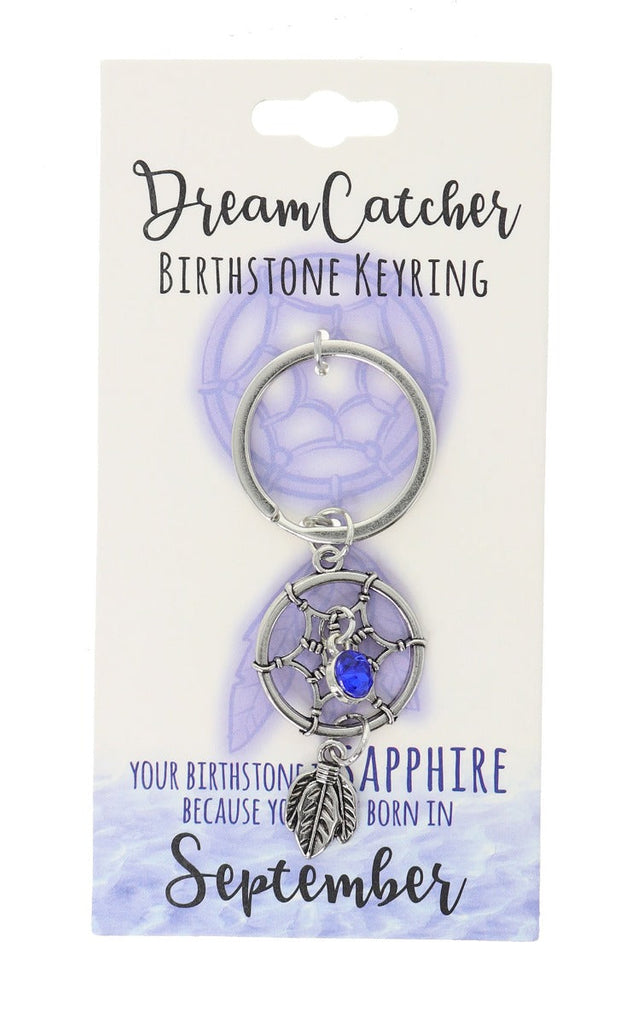 Birthstone Keyring- September