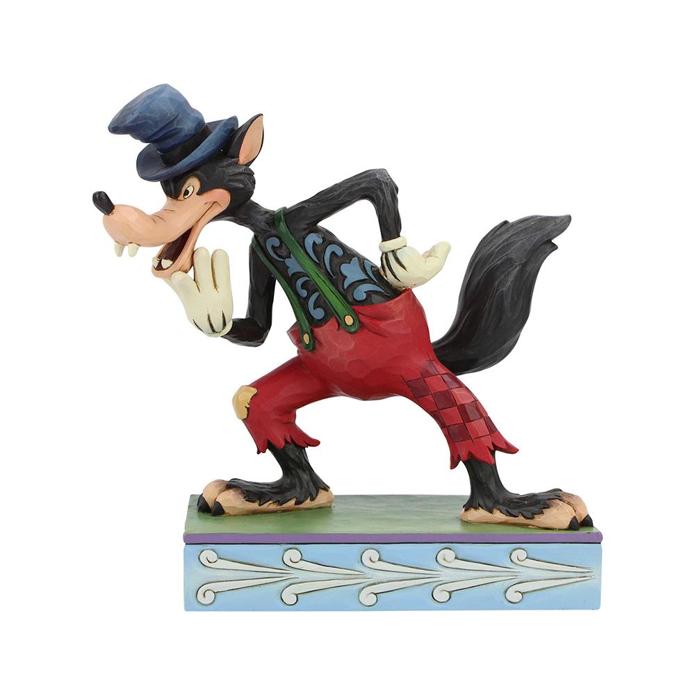 Jim Shore Disney Traditions - The Big Bad Wolf - I'll Huff And I'll Puff