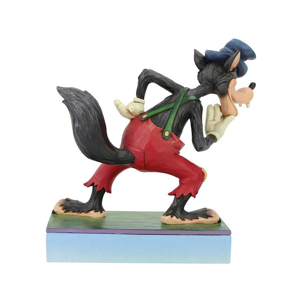 Jim Shore Disney Traditions - The Big Bad Wolf - I'll Huff And I'll Puff