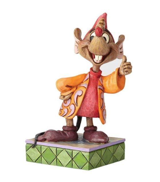 Jim Shore Disney Traditions - Jaq Personality Pose Thumbs Up! Figurine