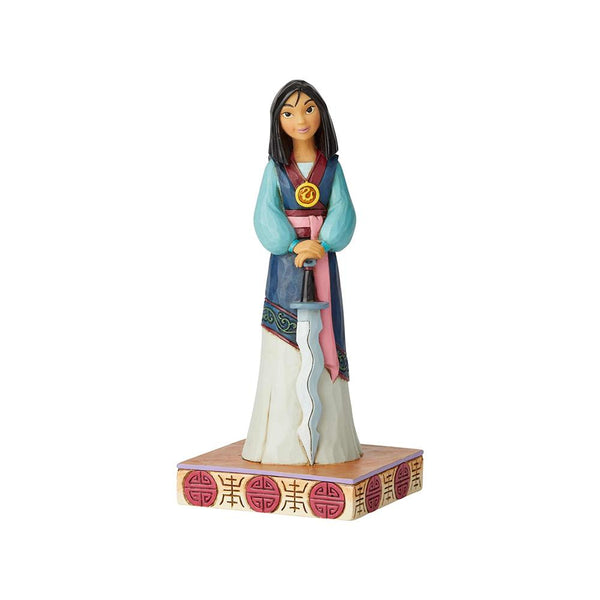 Jim Shore Disney Traditions - Mulan Princess Passion - Winsome Warrior Figurine