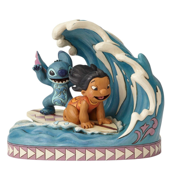 Jim Shore Disney Traditions - Lilo And Stitch 15th Anniversary Figurine