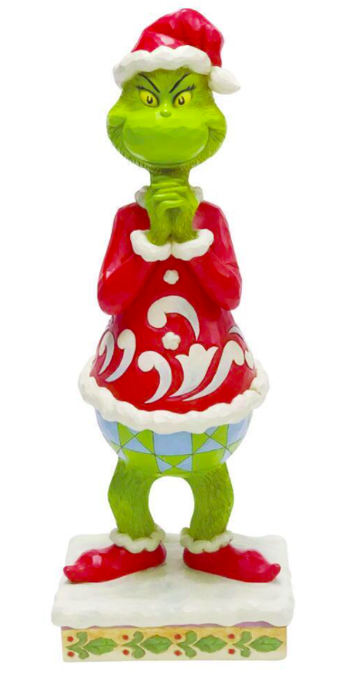 Grinch by Jim Shore - Grinch With Hands Clenched Statue