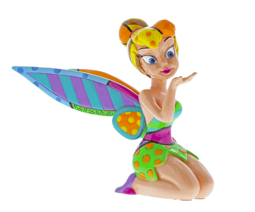 Disney Britto Tinkerbell Kissing Mini Figurine