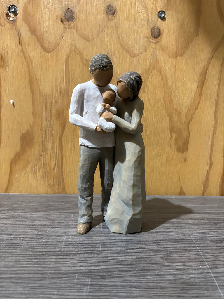 Willow Tree - We are three (Darker Skin)