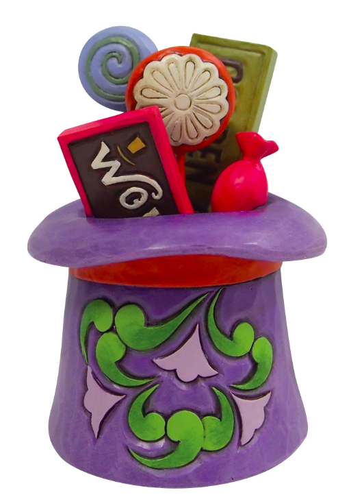 Jim Shore Mini Willy Wonka Hat